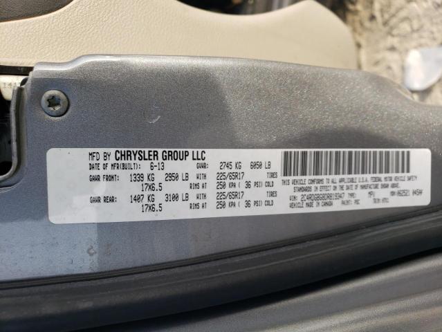 VIN 2C4RDGBG8DR819347 2013 Dodge Grand Caravan, SE no.13