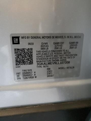 2020 GMC TERRAIN SL - 3GKALMEV9LL107308