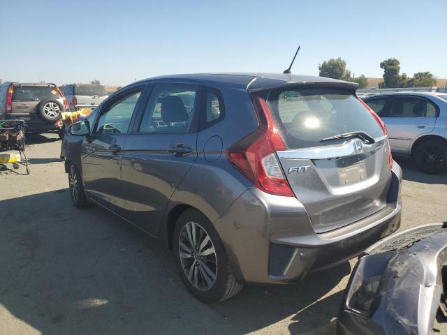 HONDA FIT EX 2015 gray  gas 3HGGK5H8XFM774280 photo #3