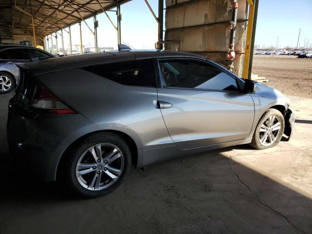 HONDA CR-Z EX 2011 silver  hybrid engine JHMZF1D63BS010652 photo #4