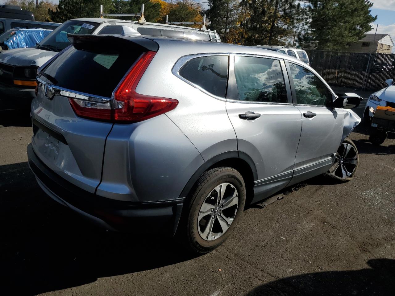 Lot #3062193336 2019 HONDA CR-V LX