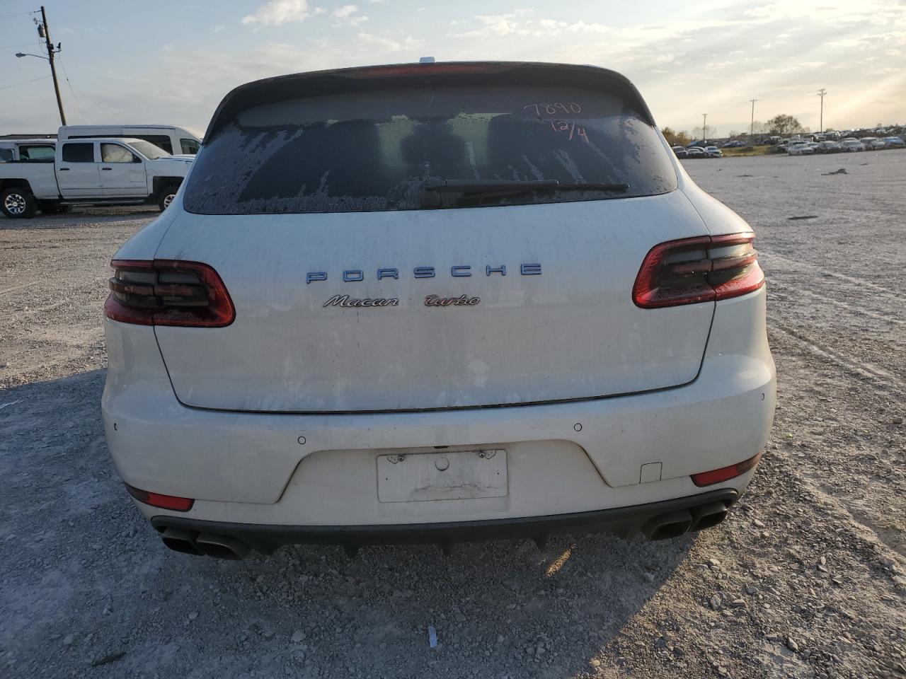 Lot #3030696102 2015 PORSCHE MACAN TURB