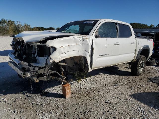 TOYOTA TACOMA DOU 2018 white  gas 5TFCZ5AN3JX132107 photo #1