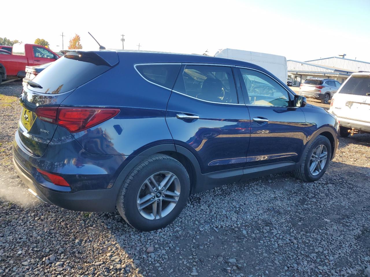 Lot #2923862921 2018 HYUNDAI SANTA FE S