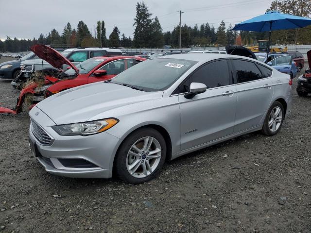 VIN 3FA6P0LU7JR242036 2018 Ford Fusion, Se Hybrid no.1