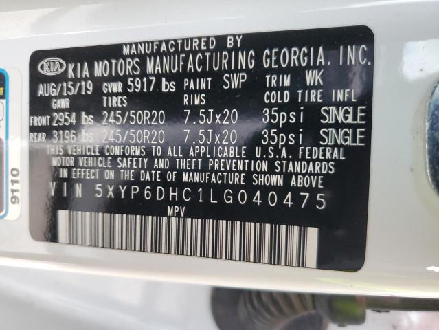 2020 KIA TELLURIDE - 5XYP6DHC1LG040475