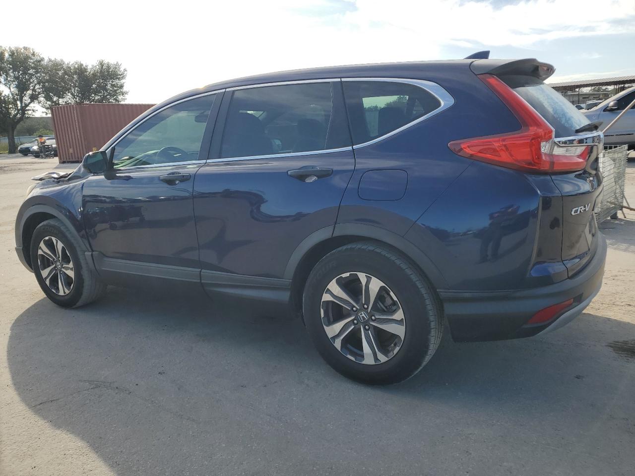 HONDA CR-V LX 2017 blue  gas 7FARW5H35HE004693 photo #3