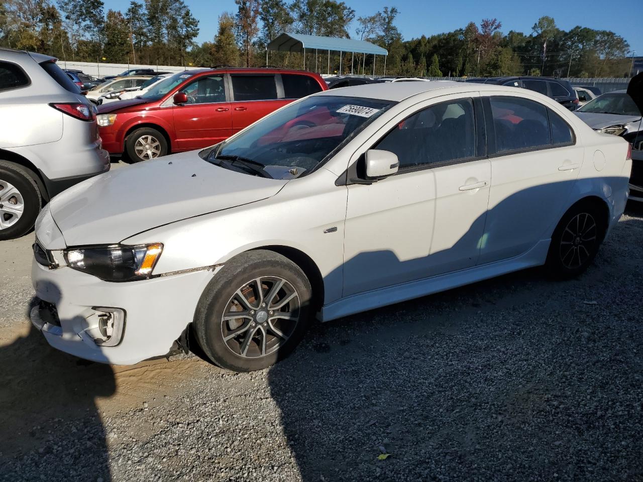 Lot #2969785291 2017 MITSUBISHI LANCER ES