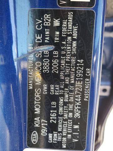 2018 KIA FORTE LX - 3KPFK4A72JE199214