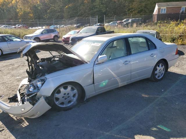 LEXUS LS 430 2002 cream  gas JTHBN30F520072720 photo #1