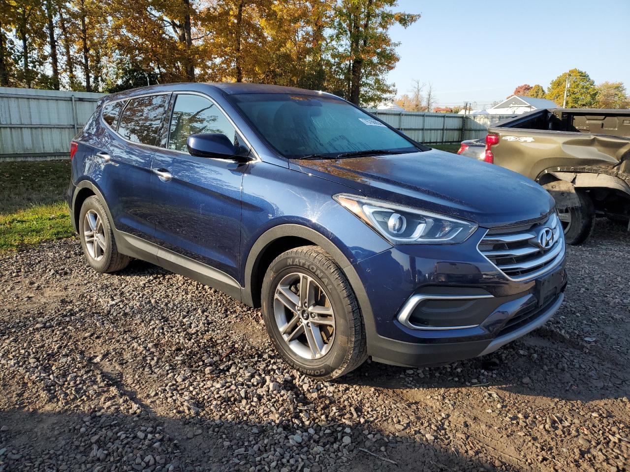 Lot #2923862921 2018 HYUNDAI SANTA FE S