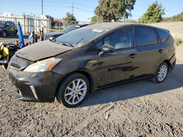 TOYOTA PRIUS V 2012 black station hybrid engine JTDZN3EU2C3030254 photo #1