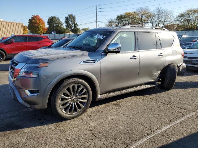 NISSAN ARMADA PLA 2023 gray  gas JN8AY2DBXP9834663 photo #1