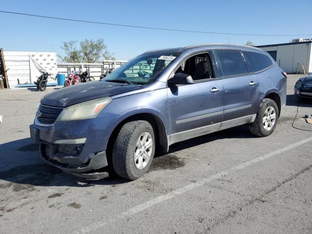 CHEVROLET TRAVERSE L 2013 blue  gas 1GNKRFED5DJ266408 photo #1