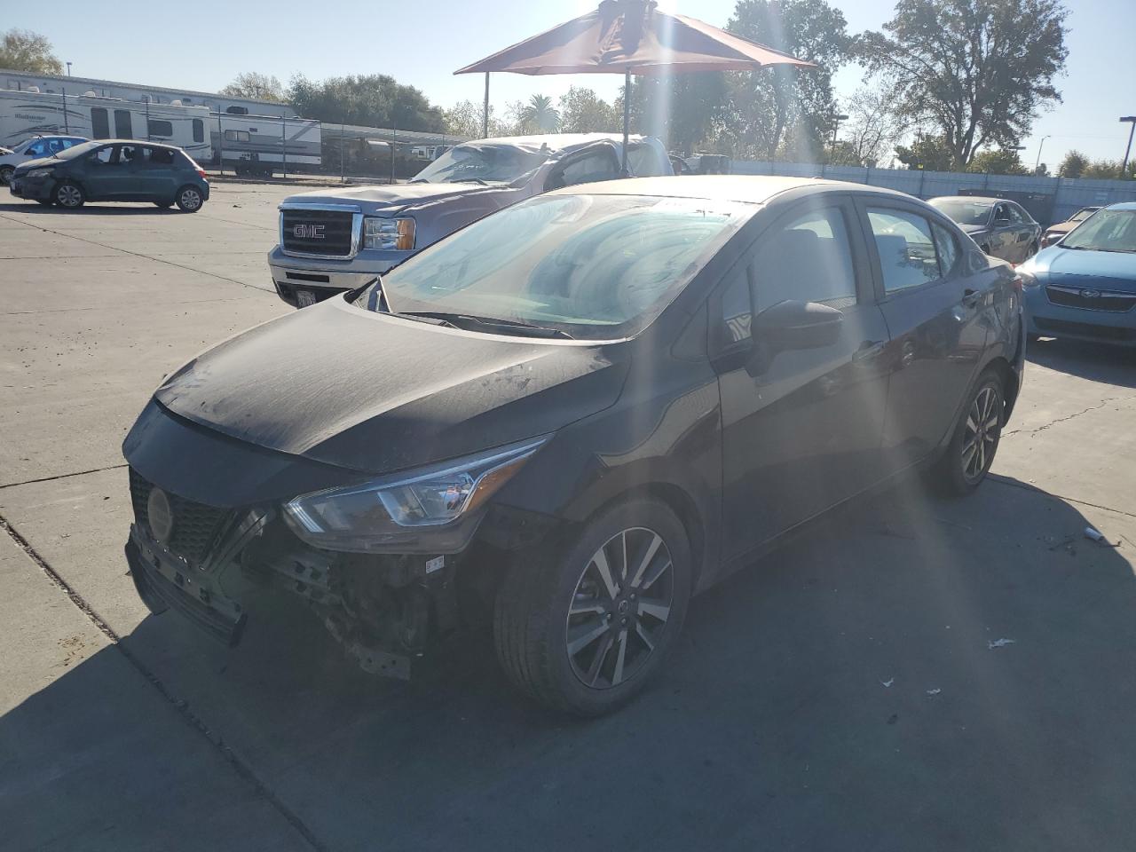 Lot #2940084462 2021 NISSAN VERSA SV