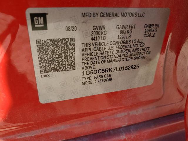 2020 CADILLAC CT4 - 1G6DC5RK7L0152925