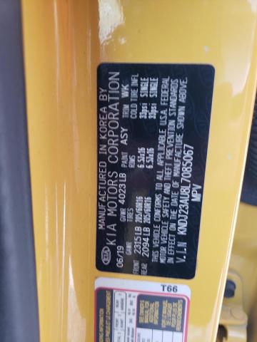 KNDJ23AU8L7085067 2020 KIA SOUL