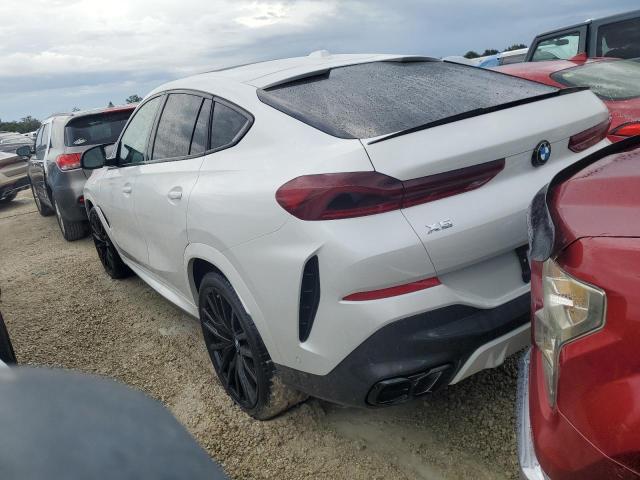 BMW X6 M60I 2025 white  gas 5UX43EX07S9X98716 photo #3