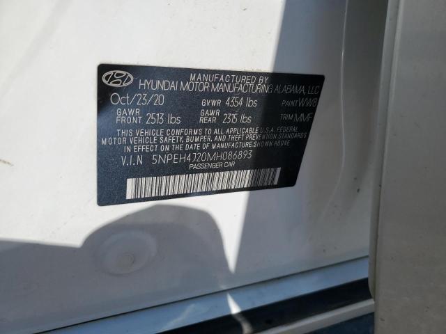 2021 HYUNDAI SONATA LIM - 5NPEH4J20MH086893
