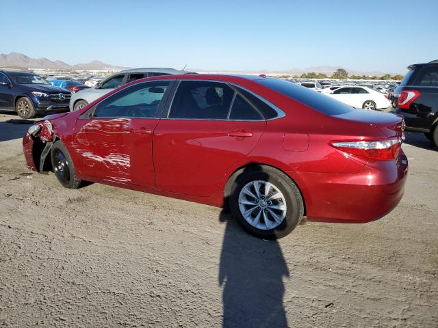 TOYOTA CAMRY LE 2016 red  gas 4T1BF1FK3GU999198 photo #3