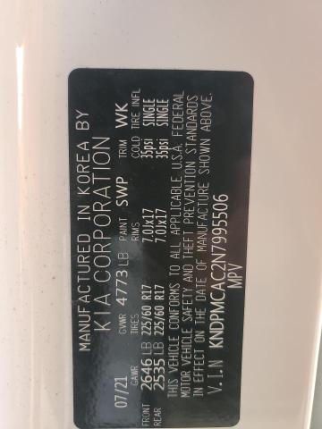2022 KIA SPORTAGE L - KNDPMCAC2N7995506