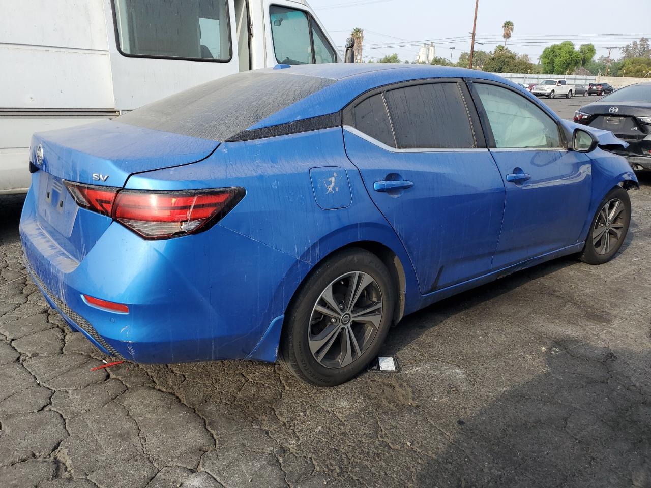 Lot #2919504805 2021 NISSAN SENTRA SV