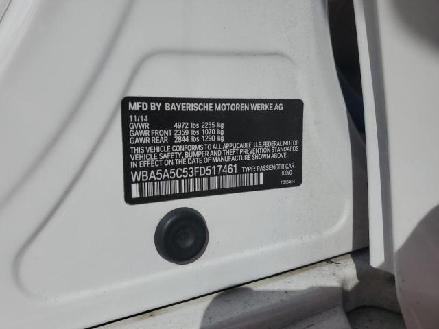 2015 BMW 528 I - WBA5A5C53FD517461