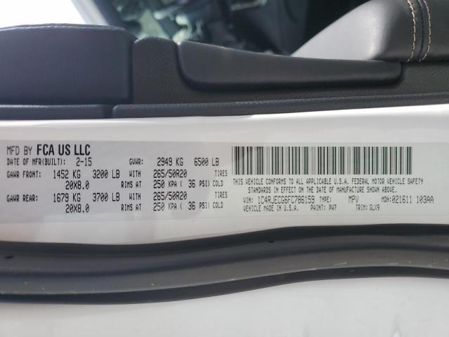 2015 JEEP GRAND CHER - 1C4RJECG6FC786159