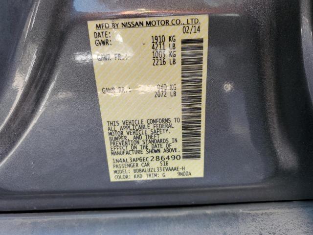 VIN 1N4AL3AP6EC286490 2014 Nissan Altima, 2.5 no.12