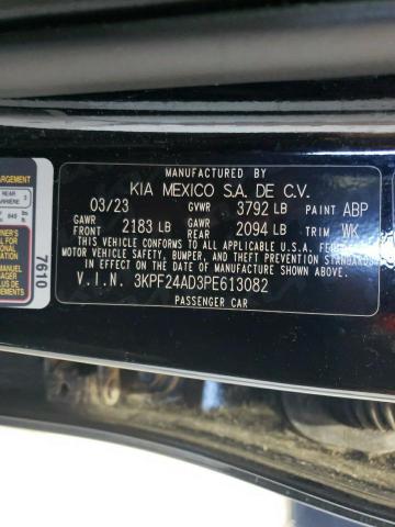 VIN 3KPF24AD3PE613082 2023 KIA Forte, LX no.13