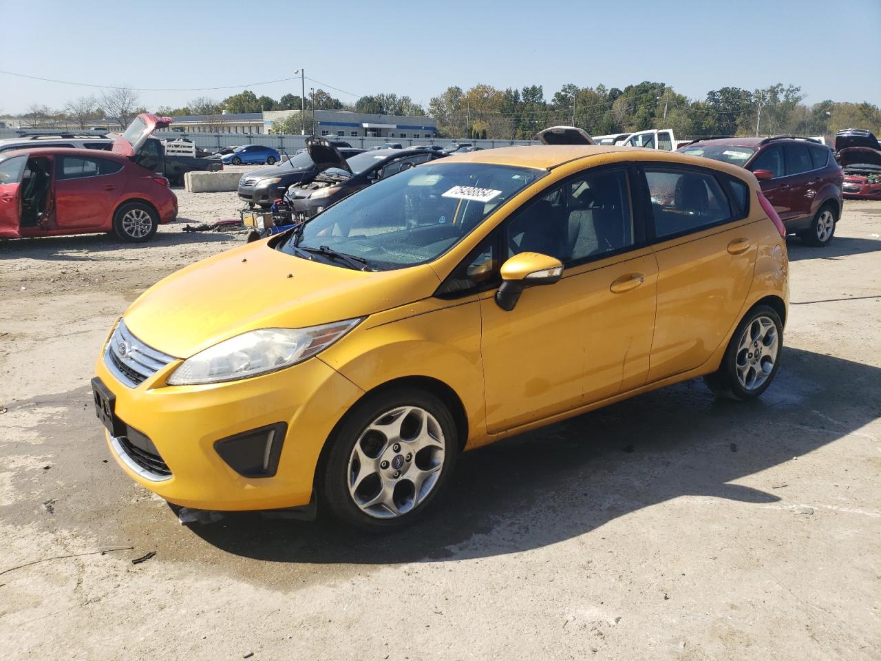 Lot #2940786413 2012 FORD FIESTA SES