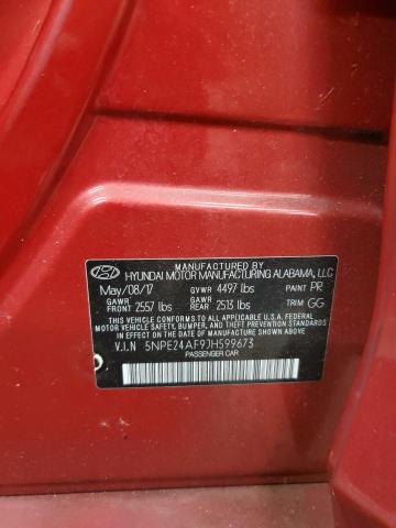 2018 HYUNDAI SONATA SE - 5NPE24AF9JH599673