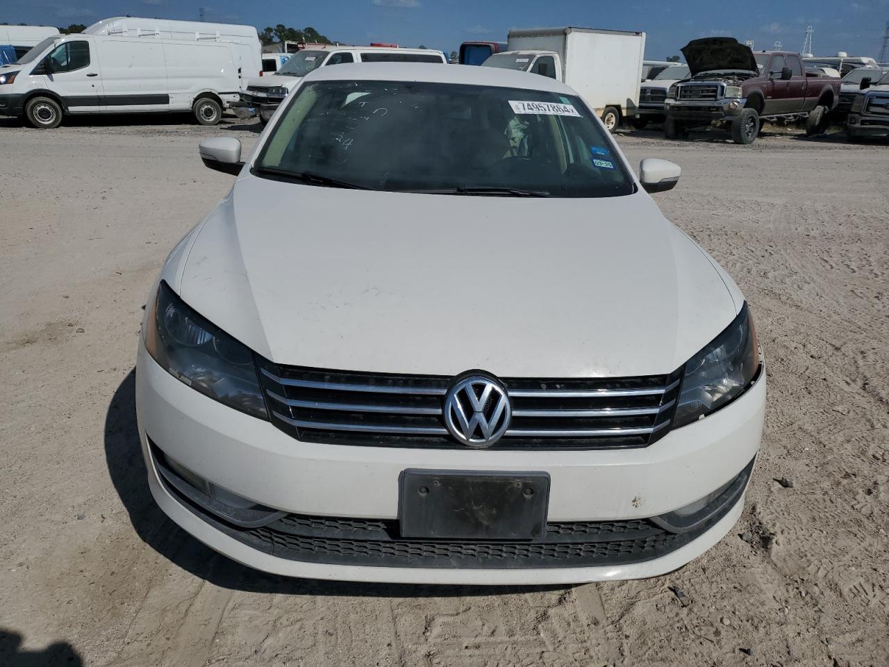 Lot #2988330772 2015 VOLKSWAGEN PASSAT S