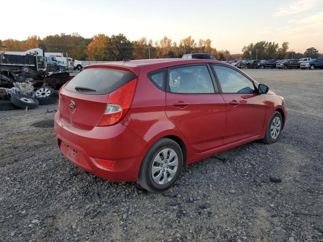 HYUNDAI ACCENT SE 2016 red hatchbac gas KMHCT5AE5GU285918 photo #4