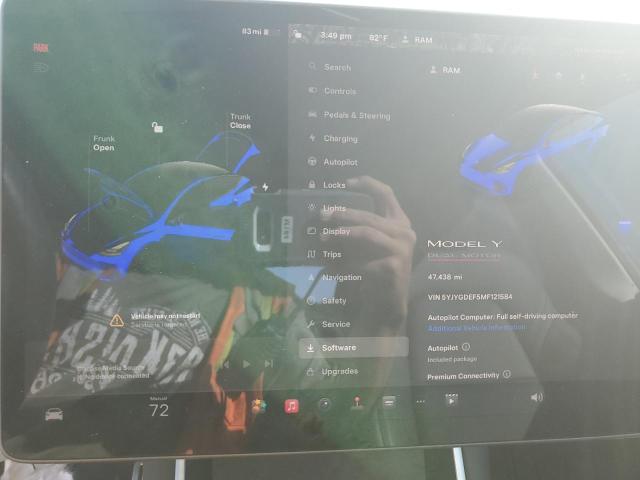 2021 TESLA MODEL Y - 5YJYGDEF5MF121584