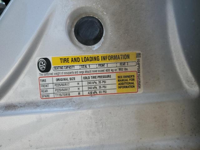 2016 BUICK VERANO - 1G4PP5SK1G4125934