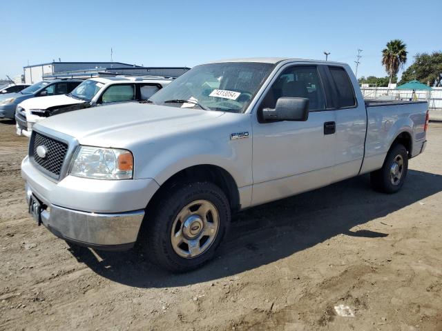 FORD F150 2007 silver 4dr ext gas 1FTPX12587KB56455 photo #1