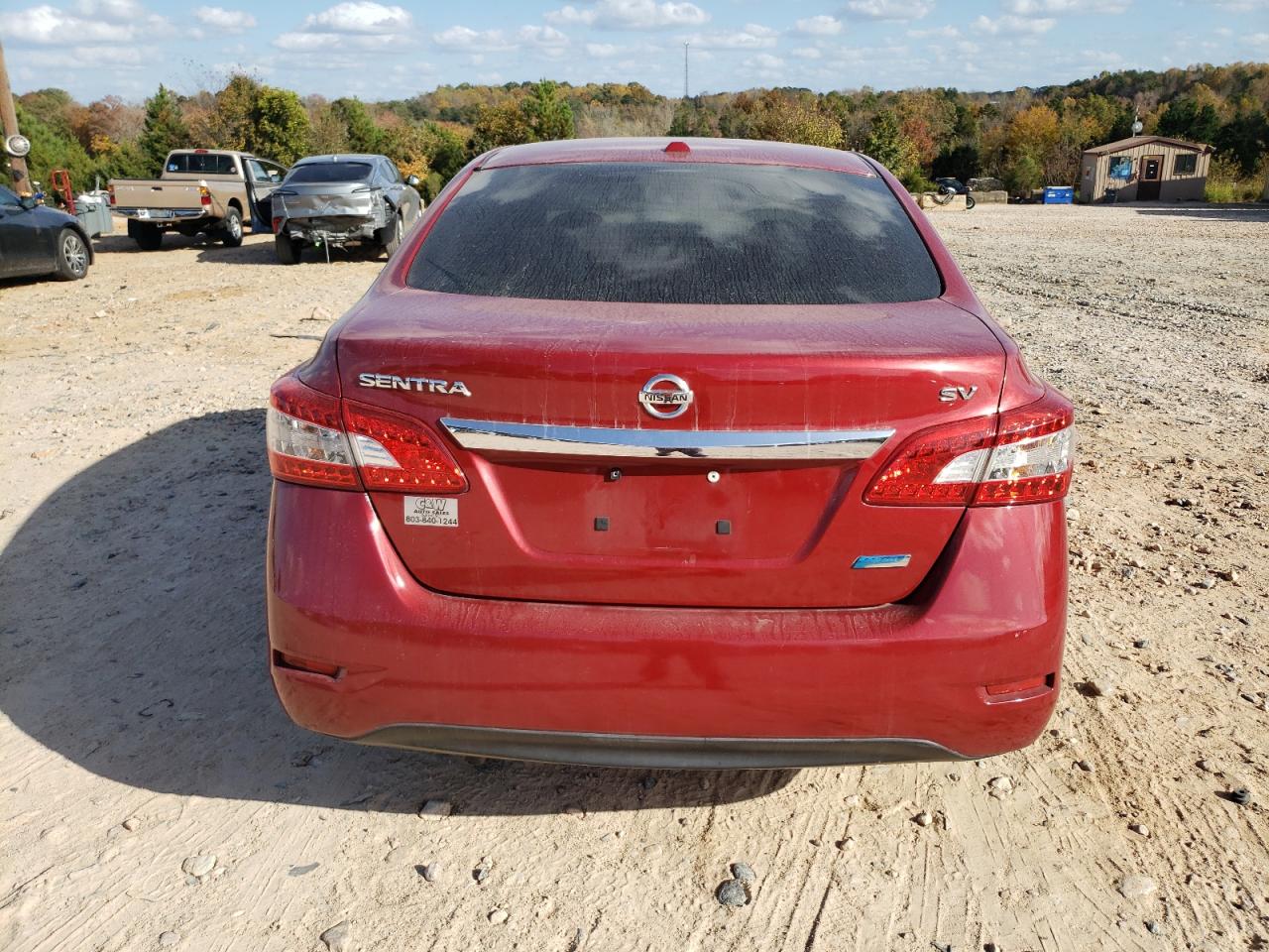 Lot #3024380555 2013 NISSAN SENTRA S