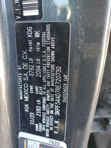 2024 KIA FORTE GT L - 3KPF54AD7RE720730