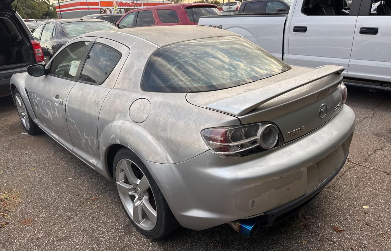 MAZDA RX8 2004 silver  gas JM1FE17N540130784 photo #4