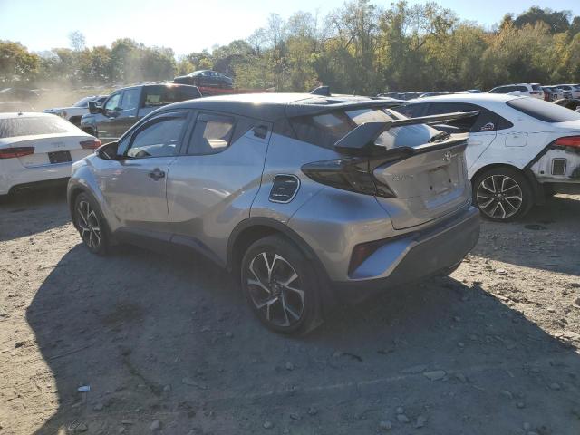 TOYOTA C-HR XLE 2019 silver  gas NMTKHMBX7KR088448 photo #3