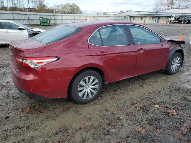 TOYOTA CAMRY LE 2018 burgundy  hybrid engine 4T1B31HK6JU502271 photo #4