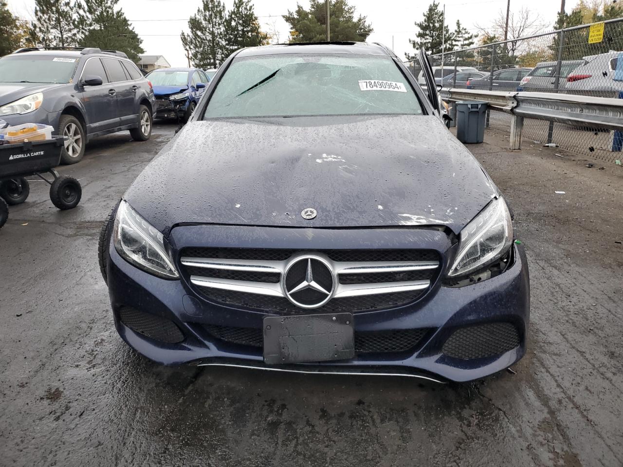 Lot #3024913371 2018 MERCEDES-BENZ C 300 4MAT