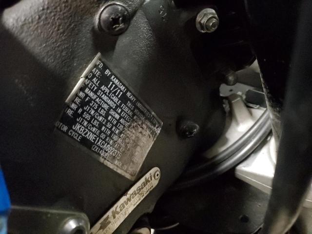 2012 KAWASAKI ZX1400 EC - JKBZXNE1XCA002375