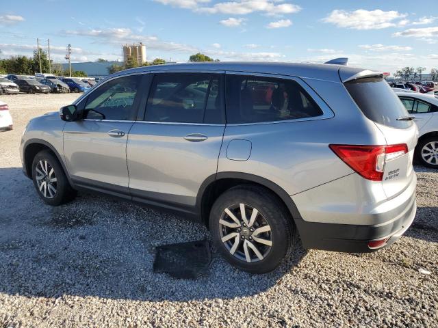 HONDA PILOT EX 2021 silver  gas 5FNYF5H32MB021419 photo #3