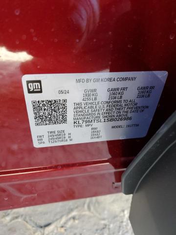 2025 CHEVROLET TRAILBLAZE - KL79MTSL1SB026986