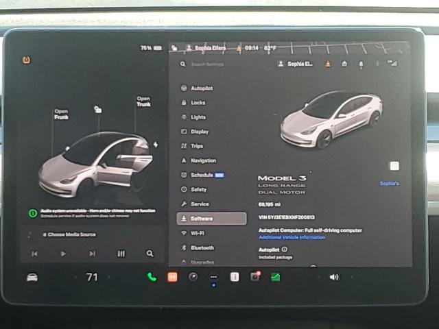 2022 TESLA MISC PARTS 5YJ3E1EBXNF200813