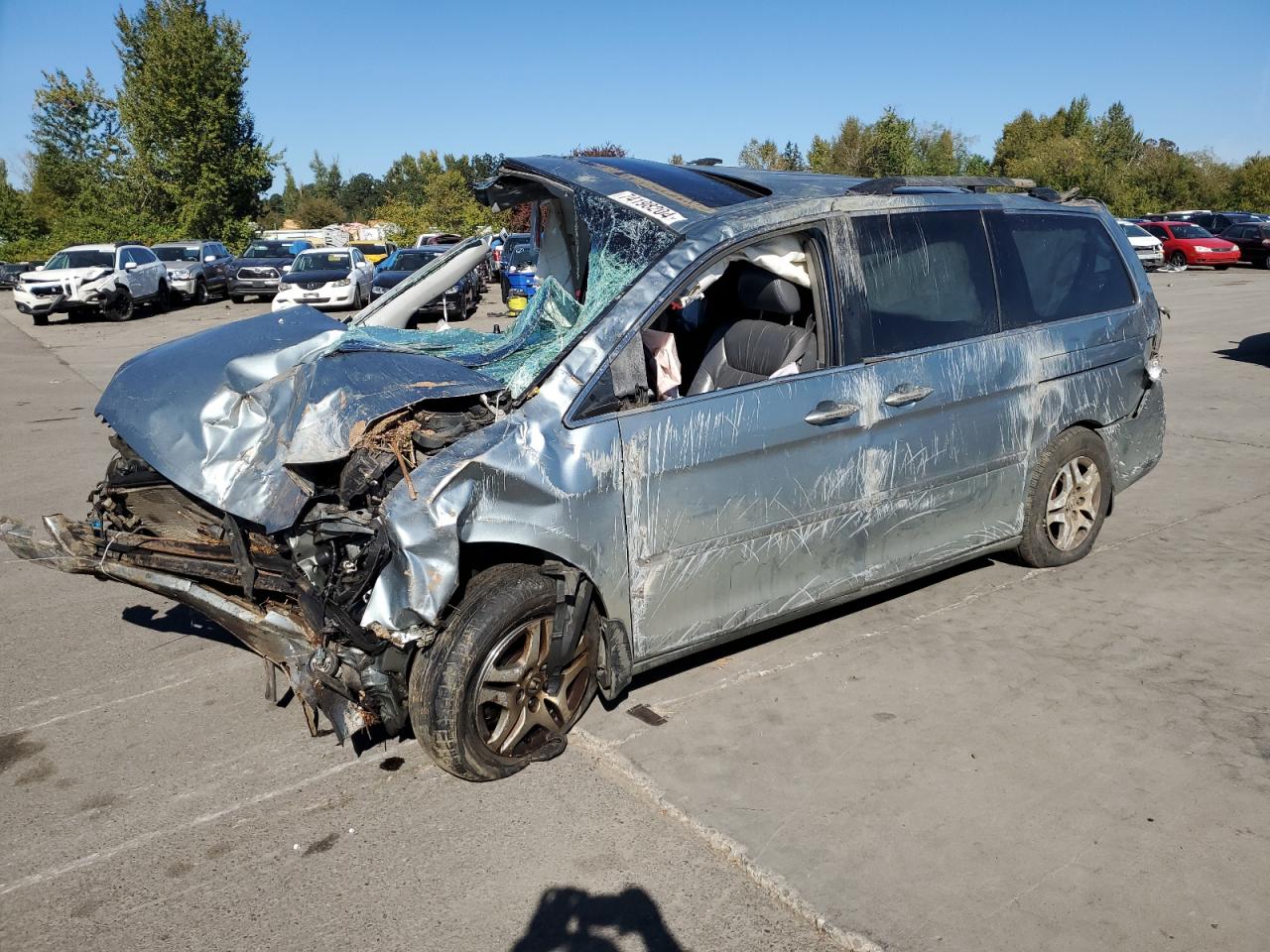 Lot #2912292963 2006 HONDA ODYSSEY EX