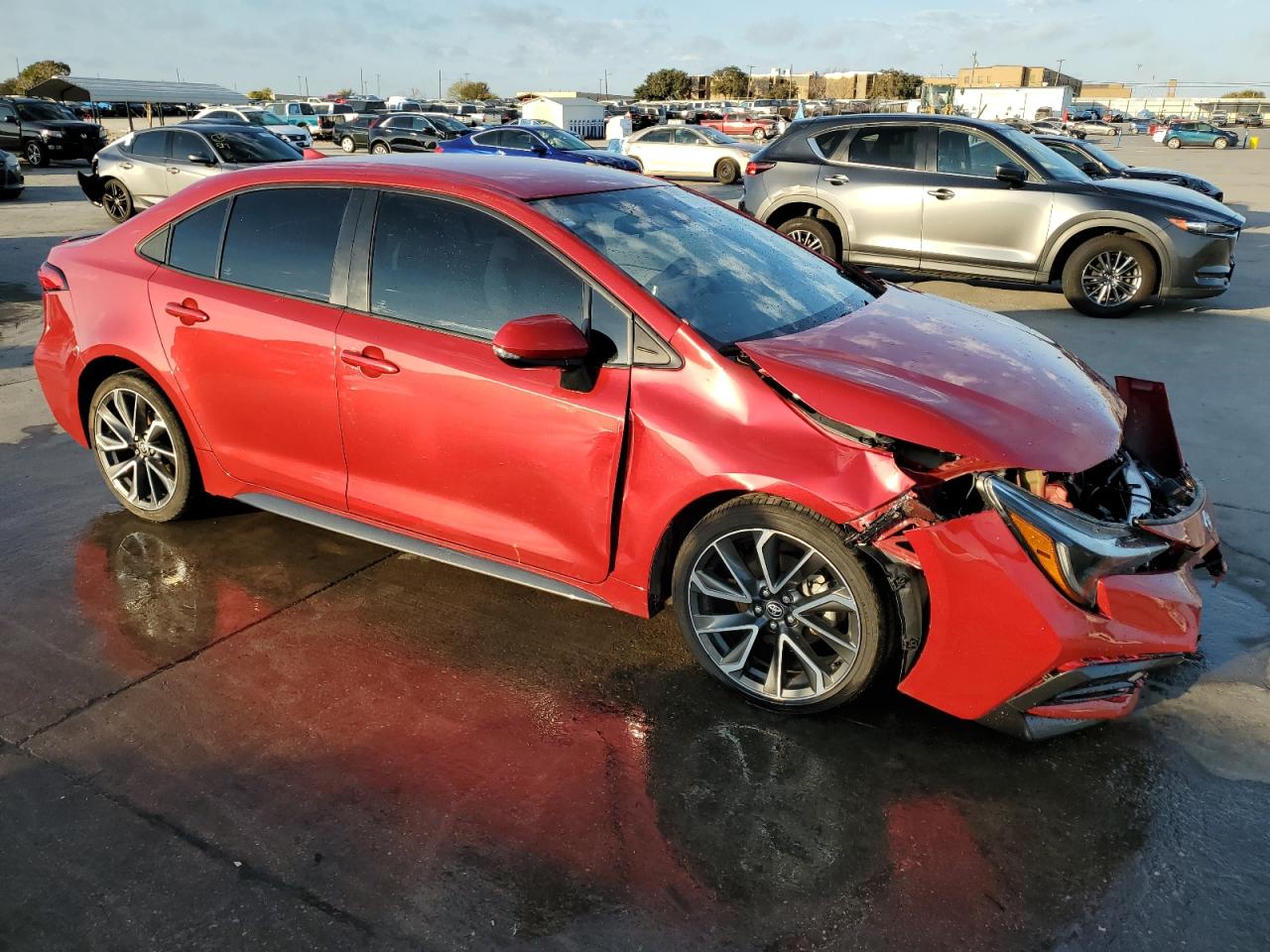 Lot #3022936073 2020 TOYOTA COROLLA SE