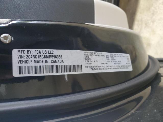 VIN 2C4RC1BG6MR596936 2021 Chrysler Pacifica, Touri... no.14